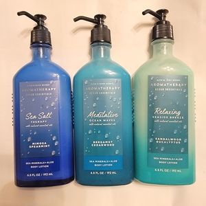 Bath & Body Works Aromatherapy Ocean Essentials Body Lotion *discontinued scents